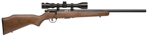 Savage Arms 96222 93R17 GVXP Full Size 17 HMR 5+1 21" Matte Blued Carbon Steel Barrel, Matte Blued Steel Receiver, Satin Hardwood Wood Stock, Factory Mounted & Boresighted 3-9x40mm Scope, Right Hand