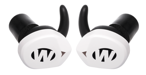 Walker's GWPSLCR2BTWHT Silencer BT 2.0 Electronic Ear Buds Sports South Exclusive White Polymer