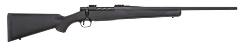 Mossberg 27884 Patriot  Full Size 270 Win 5+1 22" Matte Blued Fluted Barrel, Drilled & Tapped Matte Blued Stainless Steel Receiver, Fixed Synthetic Stock, Right Hand