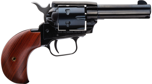 Heritage Mfg RR22MB3BH Rough Rider  22 LR/22 WMR 6 Shot, 3.50" Black Steel Barrel, Cylinder & Zinc Alloy Frame, Cocobolo Bird Head Grip, Hammer/Thumb Safety, Exposed Hammer