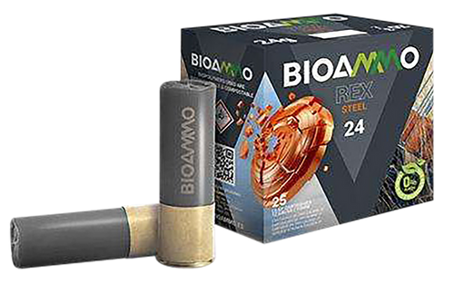 Bioammo BRS2870 Rex Steel Target 12Gauge 2.75" 1oz 7Shot 25 Per Box/10 Case