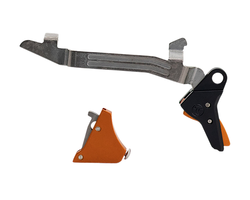 Timney Triggers ALPHAGLOCK5ORANGE Alpha Competition  9mm/40 S&W Orange Fits Glock Gen5