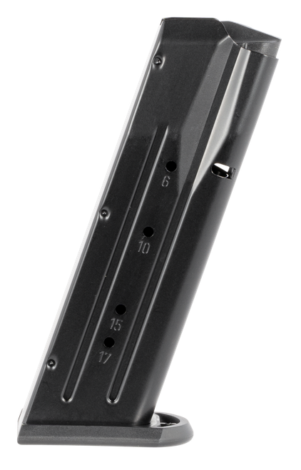 Mec-Gar MGWIT9LFAFC Tanfoglio 17rd 9mm Luger, Fits Tanfoglio Witness Large Frame Blued w/Anti-Friction Coating Carbon Steel