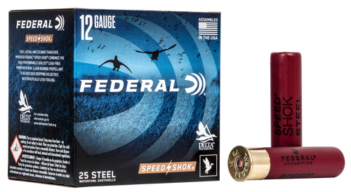 Federal WF1333 Speed-Shok  12Gauge 3.50" 1 3/8oz 3Shot 25 Per Box/10 Case