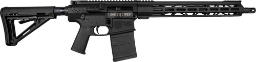 Diamondback DB1018C001 DB10  308 Win 20+1 16" Nitride Treated Threaded Steel Barrel w/A2 .30 Cal Flash Hider, A3 Flattop Upper, 15" M-LOK Handguard, Magpul MOE Carbine Stock, Magpul MOE K Grip