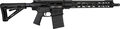 Diamondback DB1018C001 DB10  308 Win 20+1 16" Nitride Treated Threaded Steel Barrel w/A2 .30 Cal Flash Hider, A3 Flattop Upper, 15" M-LOK Handguard, Magpul MOE Carbine Stock, Magpul MOE K Grip
