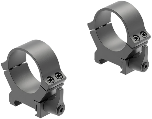 Leupold 174076 QRW2 Cross-Slot Scope Ring Set Matte Black Steel 30mm Tube Medium Quick Release Picatinny/Weaver