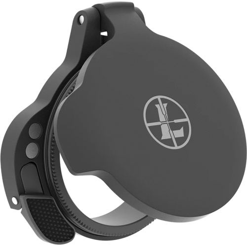 Leupold 59060 Alumina Scope Cover Matte Black Aluminum Screw On Mount Flip Open