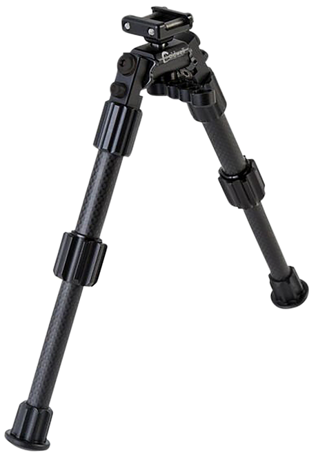 Caldwell 1082222 Accumax Premium Pic Rail Bipod 9-13" Black Carbon Fiber