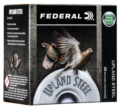 Federal USH286 Upland Field & Range 28Gauge 2.75" 5/8oz 6Shot 25 Per Box/10 Case