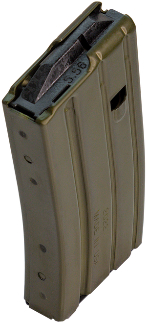 DuraMag 2023008175CPD AR-15 Duramag Speed 20rd 300 BO/223 Cal/5.56 OD Green Aluminum