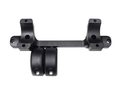DNZ 11121 Game Reaper Scope Mount/Ring Combo Matte Black 1" Tube Fits TCA Venture/Compass Short Action Rifle, Medium Rings