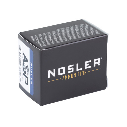 NOSLER ASP 38 SPCL 125GR JHP 20/400