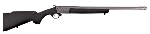Traditions CR451130T Outfitter G3 Full Size 450 Bushmaster 1rd 22" Stainless Cerakote Fluted Threaded Barrel, Drilled & Tapped Steel Receiver, Fixed Black Synthetic Stock, Right Hand