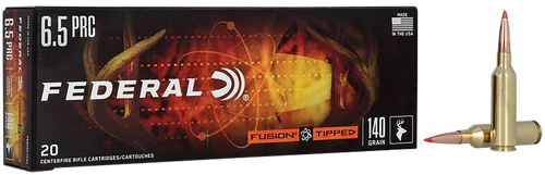 Federal F65PRCTFS1 Fusion  6.5PRC 140gr Tipped Fusion 20 Per Box/10 Case
