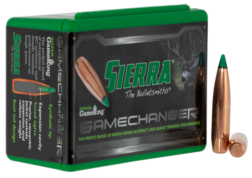 Sierra 4565T Tipped GameKing  7mm 165gr Hollow Point Boat Tail 50/Box