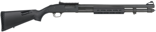 Mossberg 50768 590A1 Tactical 12 Gauge 3" 8+1 20" Cylinder Bore Barrel Black Rec with XS Ghost Ring Sights Black Fixed with Storage Compartment Stock Right Hand Includes M-LOK Handguard