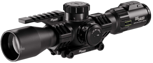 Sig Sauer Electro-Optics SOBBDX63102 BRAVO6T BDX Black 3-18x44mm, 35mm Tube, Illuminated MRAD Milling 2.0 Reticle