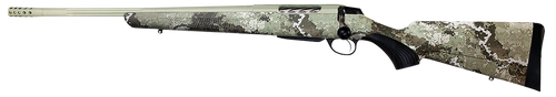 Tikka JRTXVA431R10 T3x Lite 300 Win Mag 3+1 24.30" Fluted/Threaded, Desert Verde Cerakote Barrel/Rec, Veil Alpine Synthetic Stock, Interchangeable Grip, Muzzle Brake Left Hand