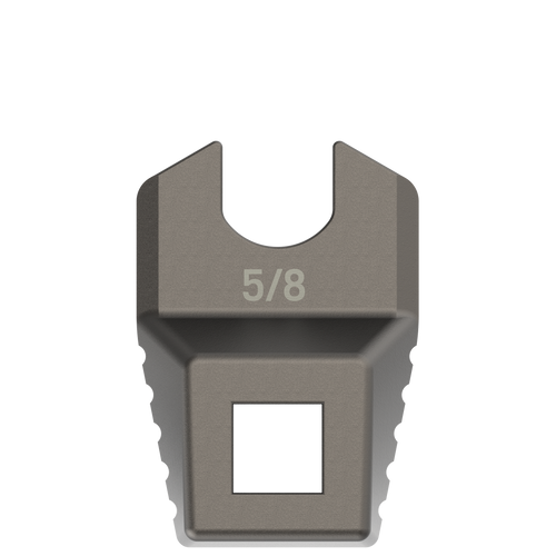 Real Avid AVMF58MDW Master -Fit Muzzle Device Wrench 5/8" Titanium Titanium/Stainless Steel AR-Platform Free-Float Handle