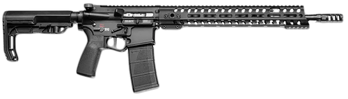 Patriot Ordnance Factory 02039 Renegade +  5.56x45mm NATO 30+1, 13.75" Steel Threaded Barrel, Black Aluminum Receiver