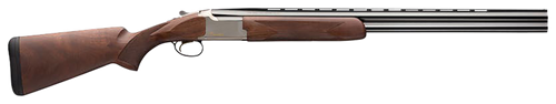 Browning 018259305 Citori Hunter 12 Gauge 26" Barrel 3" 2rd, Blued Barrels, Silver Nitride Finished Receiver With Gold Enhancement, Grade II Satin American Walnut Stock
