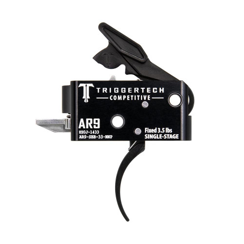 TriggerTech AR-9 Competitive Single Stage Rifle Trigger 3.5 lbs Curved