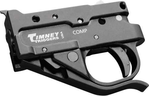 Timney Triggers 10221CCOMP Replacement Trigger  Compact Black/Black Drop-In Fits Ruger 10/22