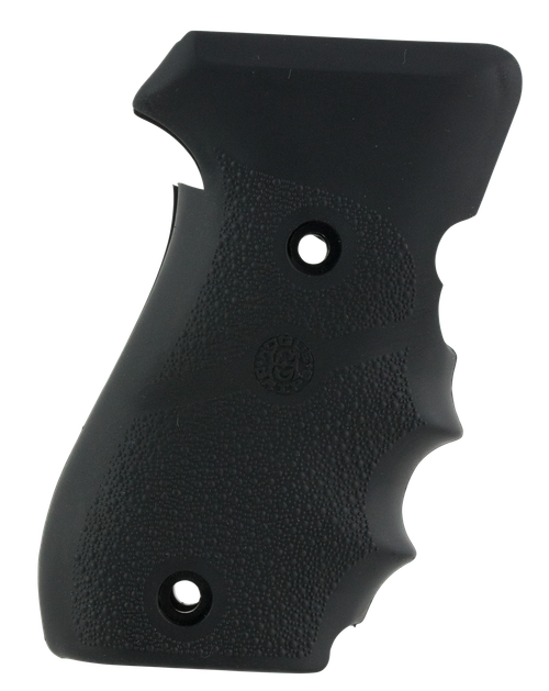 Hogue 20000 OverMolded Grip Cobblestone Black Rubber with Finger Grooves for Sig P220