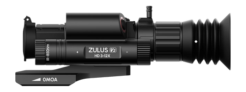 DNT ZHD312RV2 ZULUS HD 3-12X V2  D/N W/LSR RF