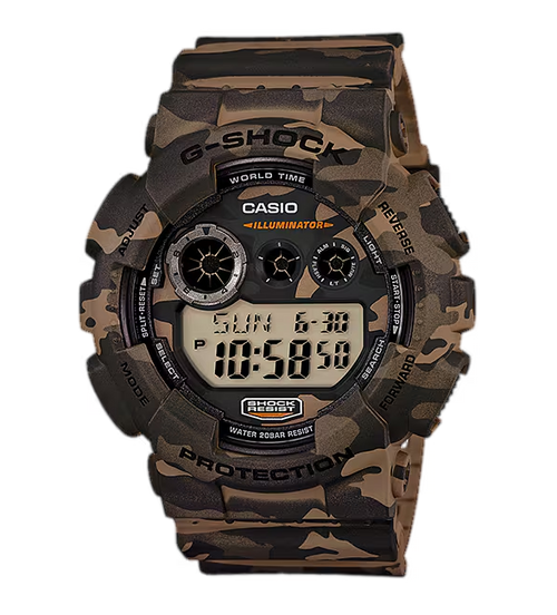 GSHOCK GD120CM5CR  WOODLAND CAMO DIGITAL      CAMO