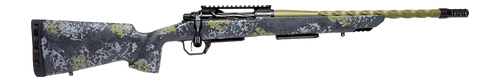 Horizon Firearms HRF-VE2-308W-22R Venatic 2 308 Win 22" Sage Green Spiral Fluted Threaded Barrel, Black DLC Receiver w/Picatinny Rail, Arca Rail Forend, Artic Moss Iota EKO X Carbon Fiber Stock