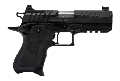 Oa Defense  2311 w/Plus Kit Compact 9mm Luger 17+1 4.25" Stainless Barrel, Black Steel Optic Ready/Serrated Slide, Black Aluminum Frame w/Picatinny Rail, Black Polymer Grip, Ambidextrous