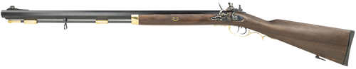 Taylors & Company 210112 Hawken Hunter Pedersoli 50 Cal Flintlock 28" Blued Octagon Barrel, Color Case Hardened Steel Receiver, Fixed Walnut Stock