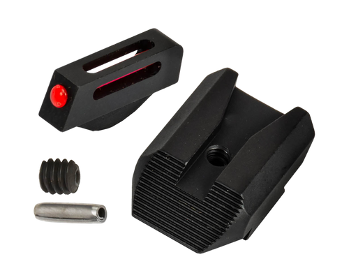 Kimber Mfg.,inc 4000153 KS6 Fiber Optic Sight Set  Red/Fiber Optic  Front Sight- Black/Blank Rear Sight