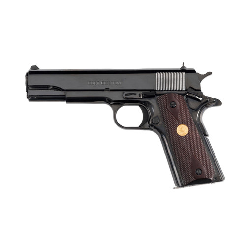 Colt Government Model Classic Royal Blue Handgun .38 Super 8rd Magazine 5" Barrel