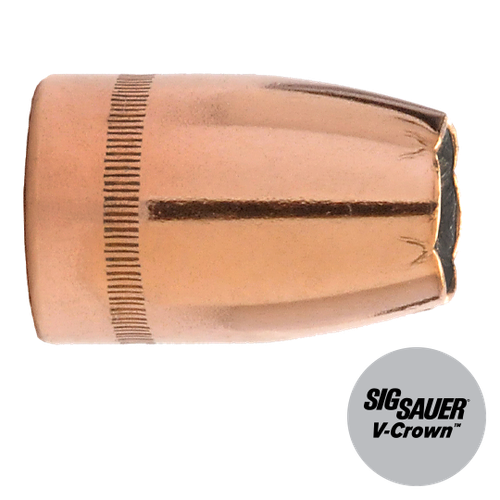 Sig Sauer V-Crown By Sierra Handgun Bullets 9mm .355" 124 gr. JHP Sig Sauer V-Crown 500/ct