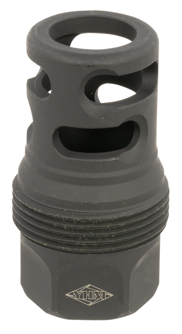Yankee Hill 4445MB32 sRx Q.D. Muzzle Brake Short Black Phosphate Steel with 5/8"-32 tpi for sRx Adapters