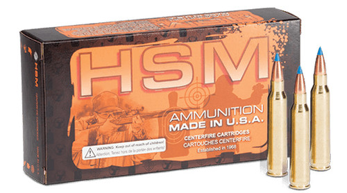 HSM VARMINT 6MM REM 75GR V-MAX 20/25