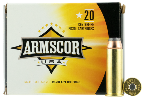 Armscor FAC44M2N USA  44Rem Mag 240gr Jacketed Hollow Point 20 Per Box/25 Case