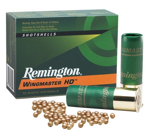 Remington Ammunition 20763 Wingmaster HD  20Gauge 3" 1 1/8oz 4Shot 10 Per Box/10 Case