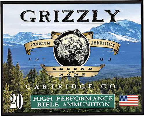 Grizzly Ammo GCSUB1   45-70Gov 410gr Full Metal Jacket Flat Point 20 Per Box/10 Case