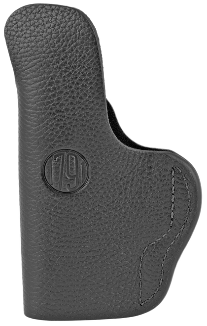 1791 Gunleather SCH3NSBR SCH  IWB Size 03 Night Sky Black Leather Belt Clip Compatible w/Ruger LC9/1911/Glock 42 Right Hand