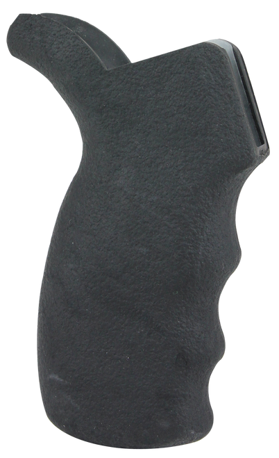 Pachmayr 02466 AR Rear Grip Non-Slip Texture Black Rubber with Finger Grooves for AR-15