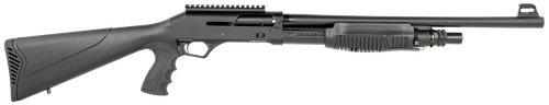 SDS Imports DSF12 Duo-Sys Force  12 Gauge Pump/Semi-Auto Hybrid 3" 5+1 19" Barrel, Black Steel Receiver, Synthetic Fixed Stock w/Pistol Grip Includes 3 Chokes
