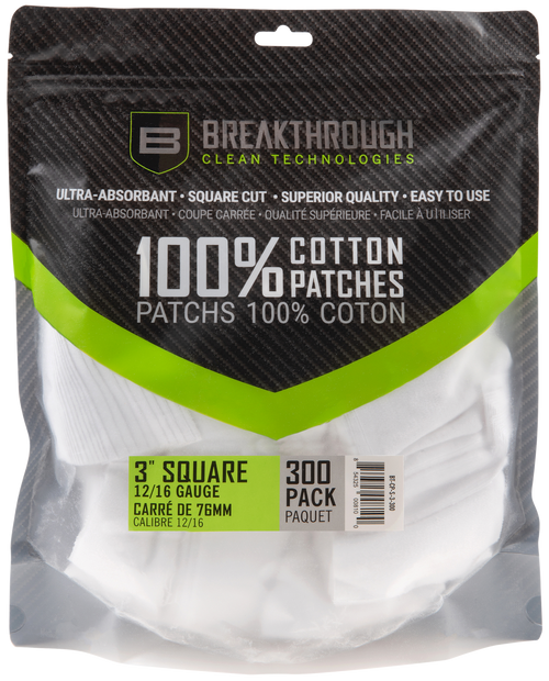 Breakthrough Clean BTCPS3300 Square Patches 12-16 Gauge 300 pieces