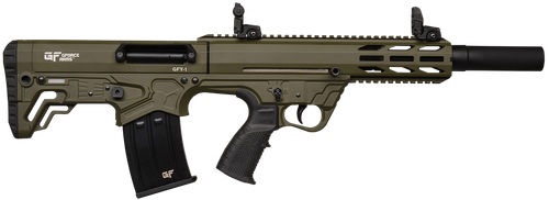 Gforce Arms GFY11220ODG GFY-1 USA 12 Gauge Semi-Auto 3" 5+1 18.50" Black Threaded Barrel, OD Green Cerakote Aluminum Receiver w/Picatinny Rail, OD Green Bullpup Polymer Stock, Polymer Grip