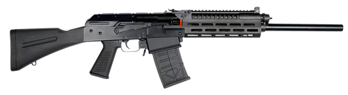 JTS Shotgun M12AKT1 M12AK T1 12 Gauge Semi-Auto 3" 5- 2.75" Shells 18.70" Black Steel Barrel, Black Receiver w/Picatinny Rail, Black Fixed Synthetic Stock, Black Polymer Grip, M-LOK Forend, Sling Hook