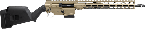 CMMG 30A650ACT Dissent BR4 *CA Compliant 300 Blackout 10+1 16.10" Black Nitride Threaded Barrel, Coyote Tan Cerakote Picatinny Rail Aluminum Receiver, Magpul SGA Black Synthetic Stock