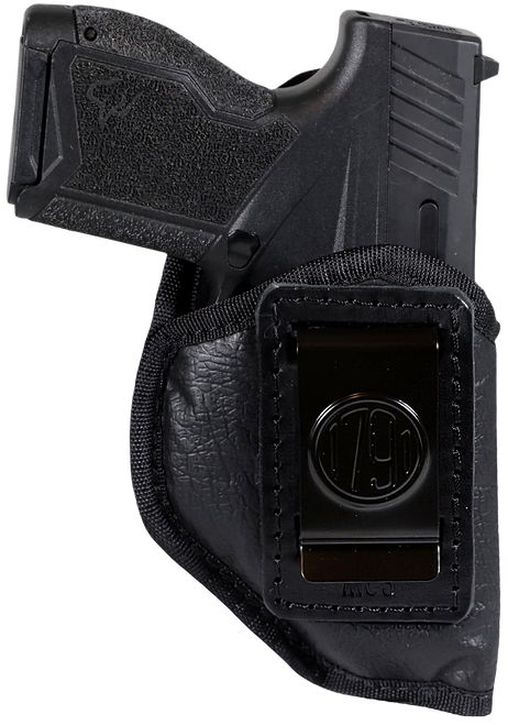 1791 Gunleather ECOMC3BLKR EcoCarry  IWB Medium Black Right Hand